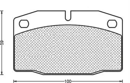 Комплект тормозных колодок MAGNETI MARELLI 430216170015