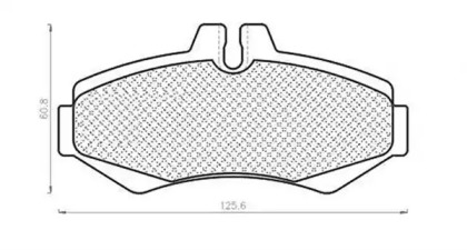 Комплект тормозных колодок MAGNETI MARELLI 430216171264