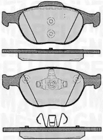 Комплект тормозных колодок MAGNETI MARELLI 363916060256