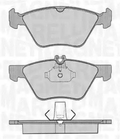 Комплект тормозных колодок MAGNETI MARELLI 363916060315