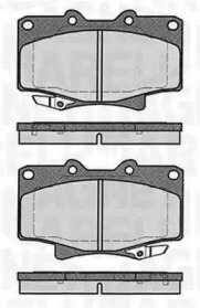 Комплект тормозных колодок MAGNETI MARELLI 363916060635