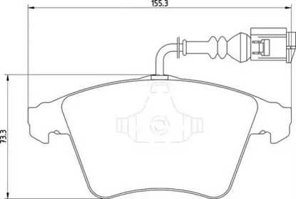 Комплект тормозных колодок MAGNETI MARELLI 363700201432