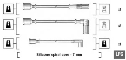 Комплект электропроводки MAGNETI MARELLI 941095620602