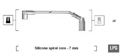 Комплект электропроводки MAGNETI MARELLI 941095700609