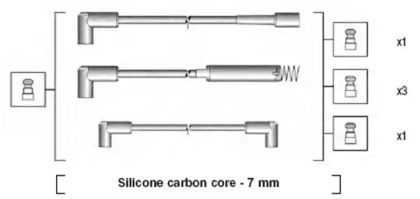 Комплект электропроводки MAGNETI MARELLI 941125180672