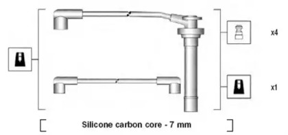 Комплект электропроводки MAGNETI MARELLI 941295040853