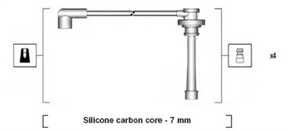 Комплект электропроводки MAGNETI MARELLI 941285030866