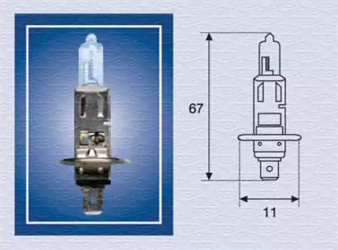 Лампа накаливания MAGNETI MARELLI 002551100000