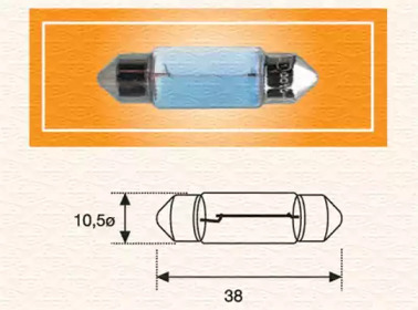 Лампа накаливания MAGNETI MARELLI 009423100000