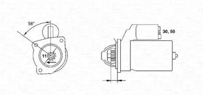 Стартер MAGNETI MARELLI 943221434010