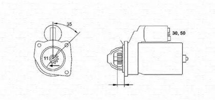 Стартер MAGNETI MARELLI 943241070010