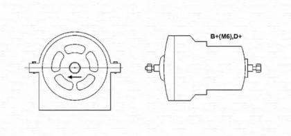 Генератор MAGNETI MARELLI 943356498010