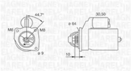 Стартер MAGNETI MARELLI 063720371010