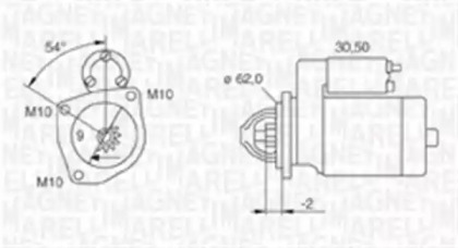 Стартер MAGNETI MARELLI 063720566010