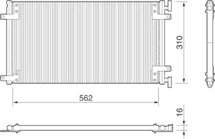 Конденсатор MAGNETI MARELLI 350203149000