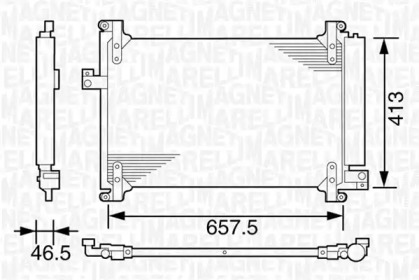 Конденсатор MAGNETI MARELLI 350203161000