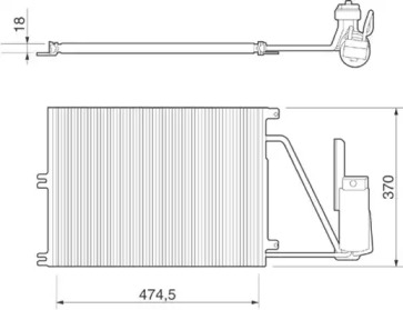 Конденсатор MAGNETI MARELLI 350203220000