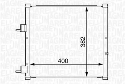 Конденсатор MAGNETI MARELLI 350203227000