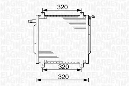 Конденсатор MAGNETI MARELLI 350203235000