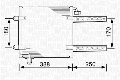 Конденсатор MAGNETI MARELLI 350203237000