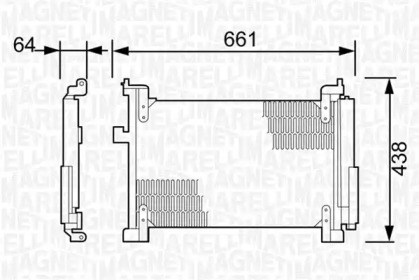 Конденсатор MAGNETI MARELLI 350203498000