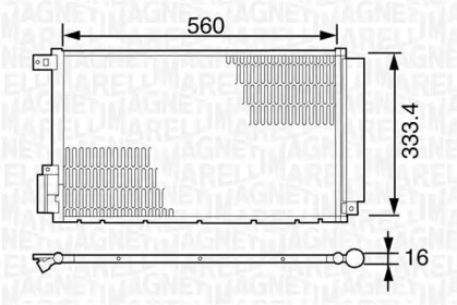 Конденсатор MAGNETI MARELLI 350203620000