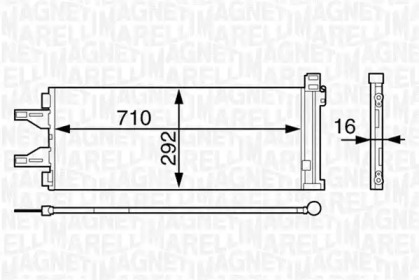 Конденсатор MAGNETI MARELLI 350203623000