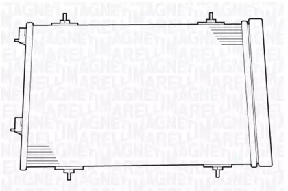 Конденсатор MAGNETI MARELLI 350203636000