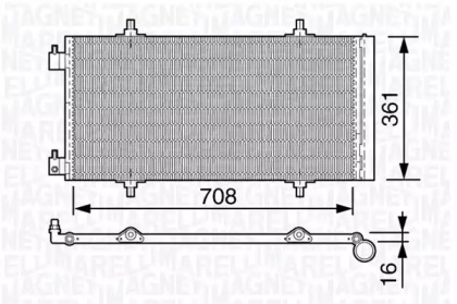 Конденсатор MAGNETI MARELLI 350203643000