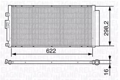 Конденсатор MAGNETI MARELLI 350203644000