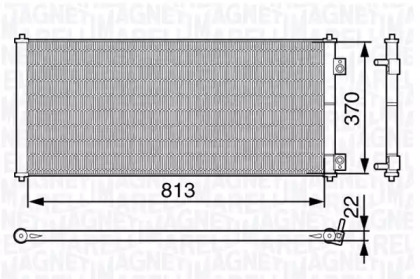 Конденсатор MAGNETI MARELLI 350203646000