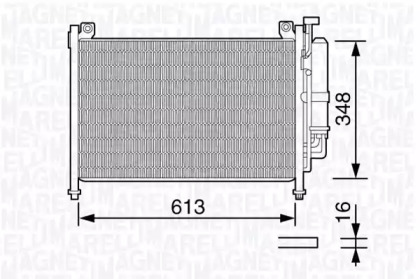 Конденсатор MAGNETI MARELLI 350203666000