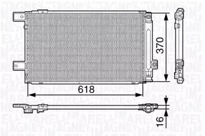 Конденсатор MAGNETI MARELLI 350203676000