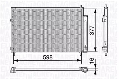 Конденсатор MAGNETI MARELLI 350203677000