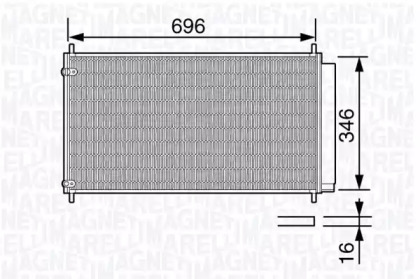 Конденсатор MAGNETI MARELLI 350203685000