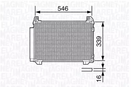 Конденсатор MAGNETI MARELLI 350203687000