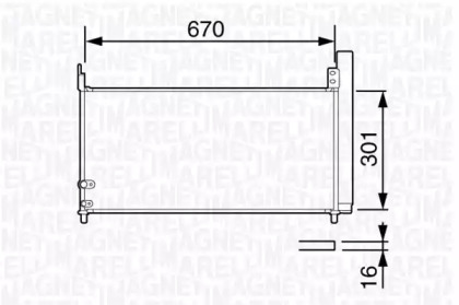 Конденсатор MAGNETI MARELLI 350203694000