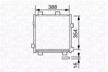 Конденсатор MAGNETI MARELLI 350203695000