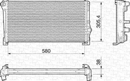 Теплообменник MAGNETI MARELLI 350213012000