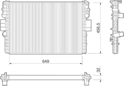 Теплообменник MAGNETI MARELLI 350213016000