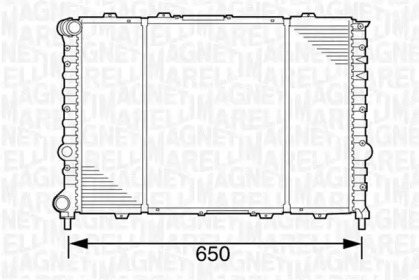 Теплообменник MAGNETI MARELLI 350213100700