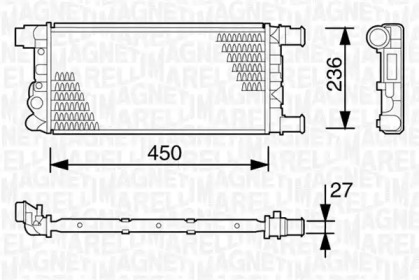 Теплообменник MAGNETI MARELLI 350213103000