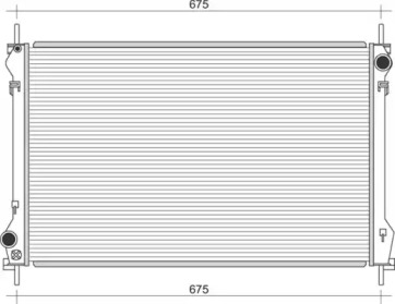 Теплообменник MAGNETI MARELLI 350213109500