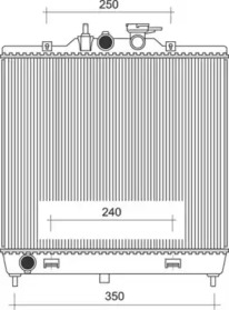 Теплообменник MAGNETI MARELLI 350213110800