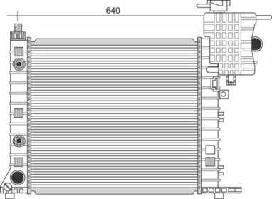 Теплообменник MAGNETI MARELLI 350213110900