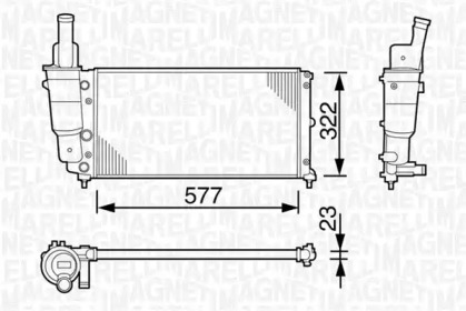 Теплообменник MAGNETI MARELLI 350213114003