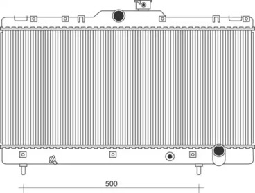 Теплообменник MAGNETI MARELLI 350213116009