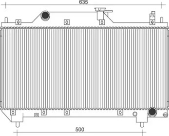 Теплообменник MAGNETI MARELLI 350213116600