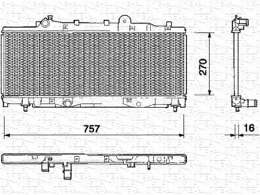 Теплообменник MAGNETI MARELLI 350213118000