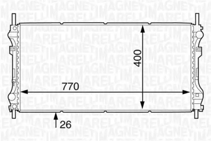 Теплообменник MAGNETI MARELLI 350213122500